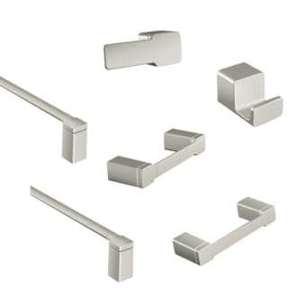 Moen 90 online degree towel bar